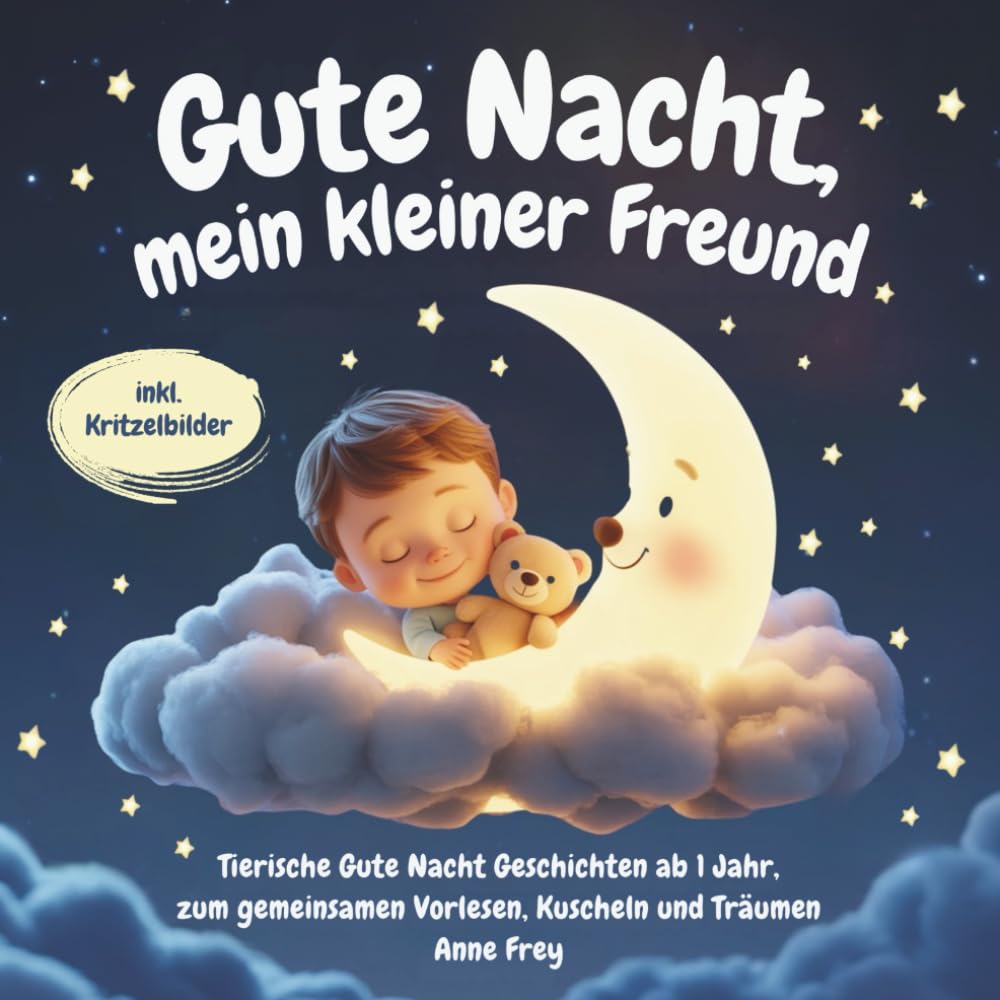 Gute Nacht, mein kleiner Freund: Tierische Gute Nacht Geschichten ab 1 Jahr, zum gemeinsamen Vorlesen, Kuscheln und Träumen Non-fiction