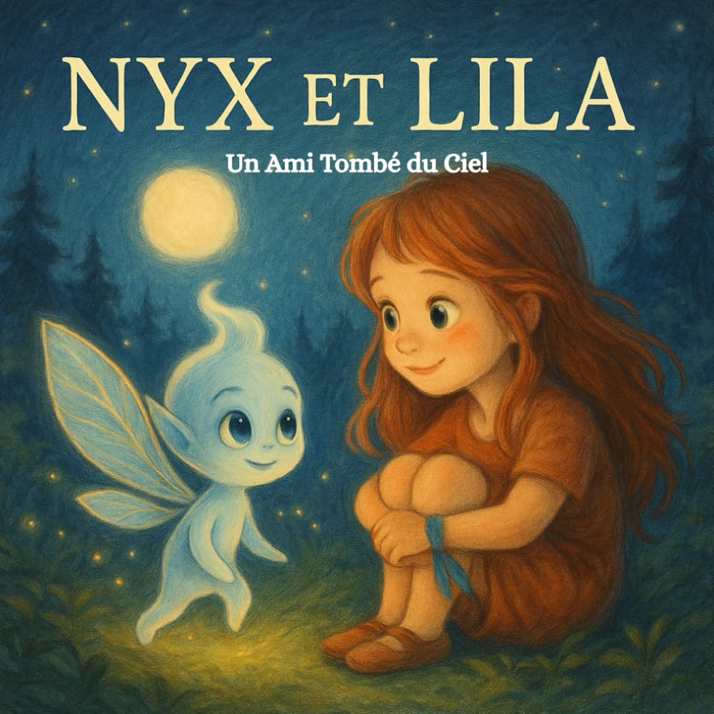 Nyx et Lila – Conte Magique pour Enfants : Amitié, Lumière et Aventure: Un Ami Tombé du Ciel – Histoire du Soir 6–8 Ans, Rêves, Magie, Douceur et Émotions book