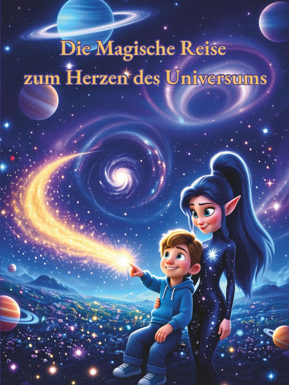 Die magische Reise zum Herzen des Universums: Ein Mitmach-Abenteuer über Mut, Vertrauen, Selbstliebe und innere Stärke für Kinder (Abenteuer mit Felix & Lana, Band 1) Non-fiction