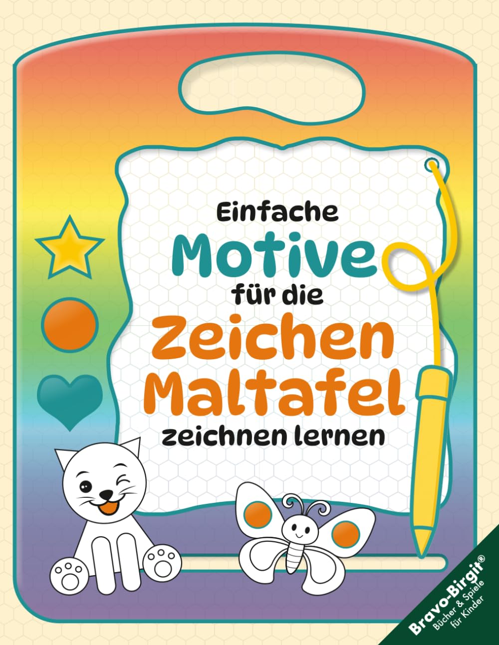 Zeichnen und Malen lernen für Kinder ab 3 Jahren: Einfache Tiermotive für Zeichentafel und Malbrett mit Malspielen und Schritt-für-Schritt-Anleitung (Zeichnen lernen, Band 36) Non-fiction