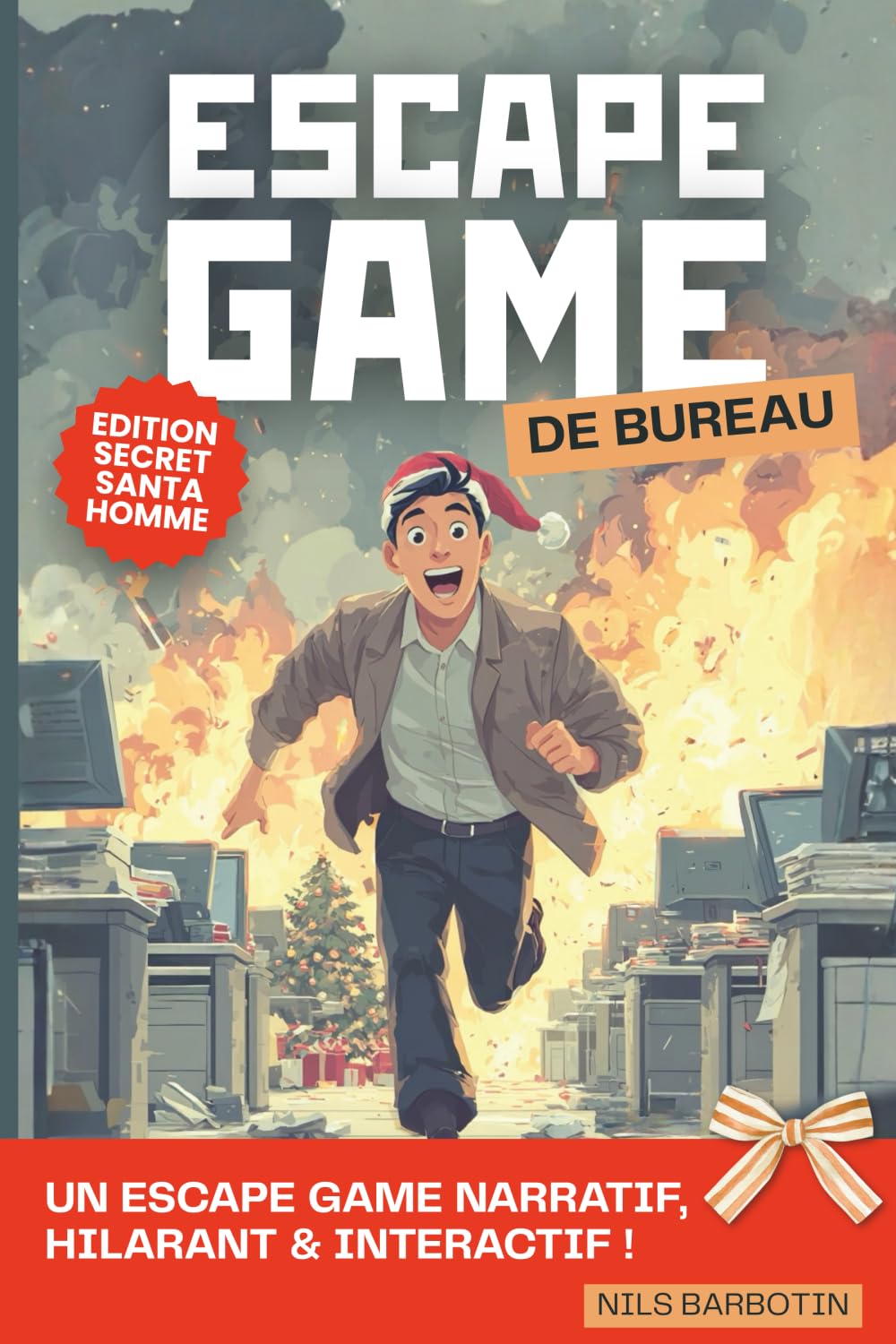 Escape Game de Bureau – Édition Secret Santa Homme: L'Escape Game narratif dont vous êtes le héros – Un jeu d’énigmes hilarant pour adulte – Idée ... à un Secret Santa ou à Noël pour un homme Humour & Satire