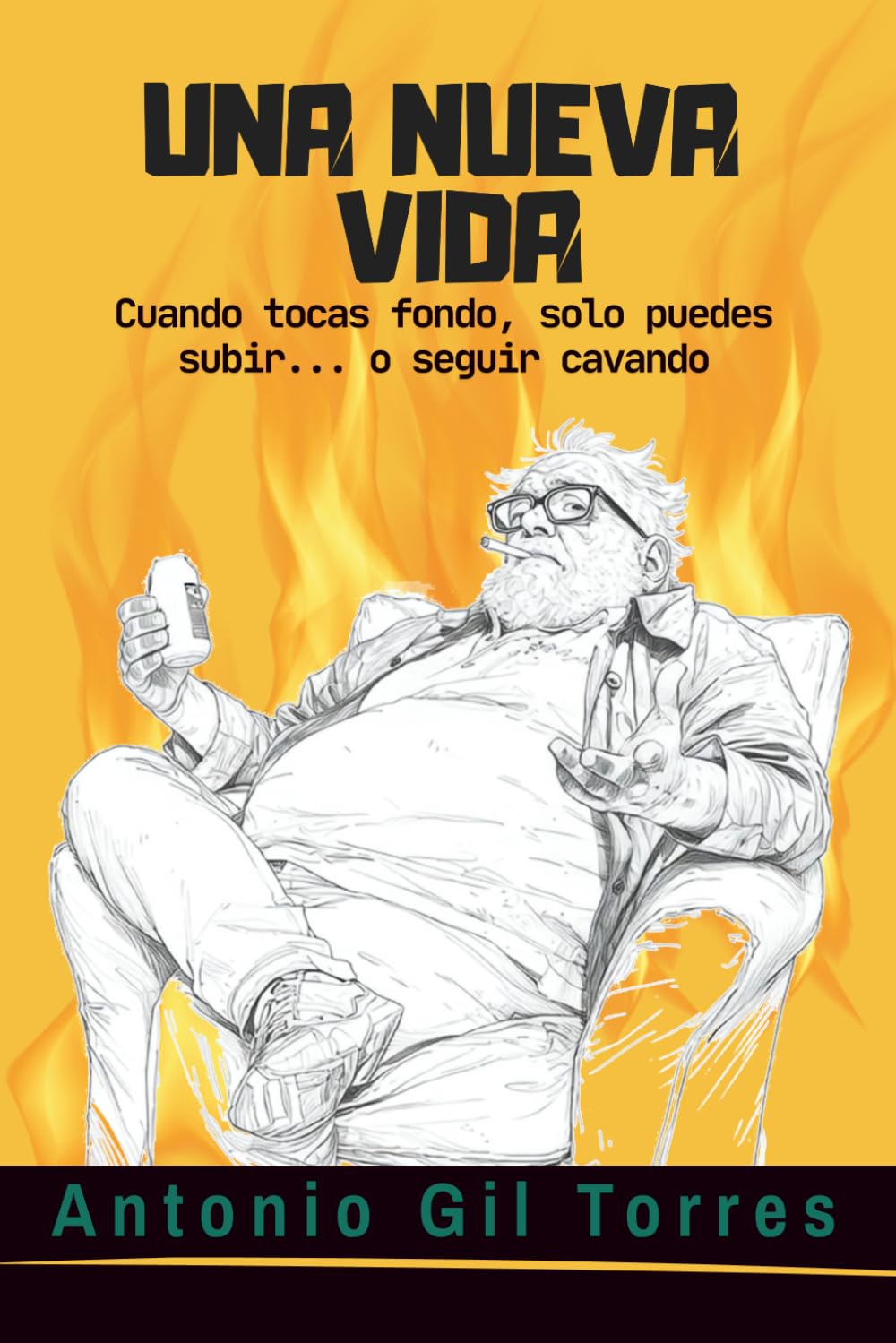 Una nueva vida: Cuando tocas fondo solo puedes subir... o seguir cavando. book