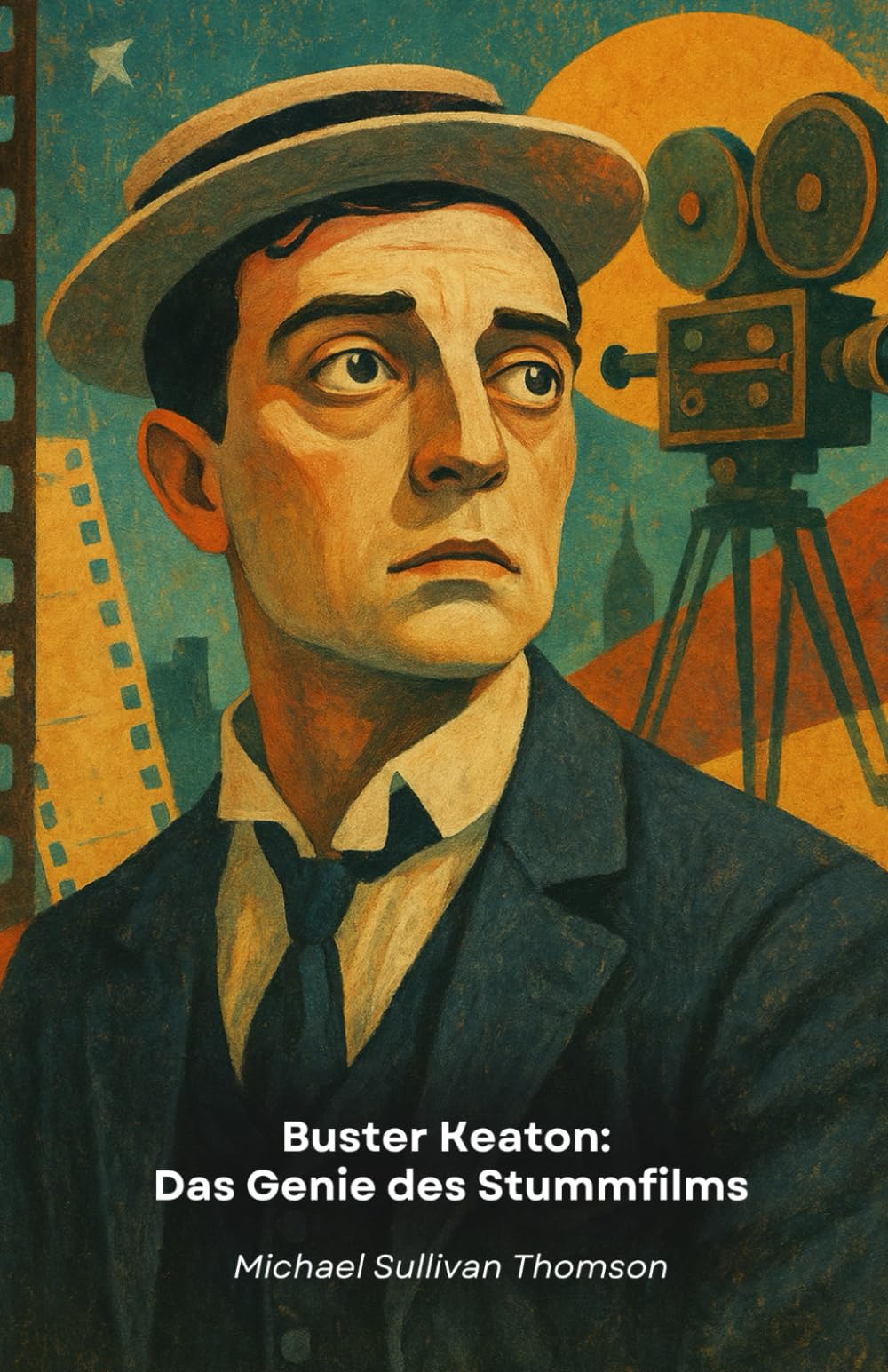 Buster Keaton: Das Genie des Stummfilms: Die Geschichte des Künstlers, der die visuelle Komödie durch Stunts und filmische Innovationen revolutionierte Art & Literature Books