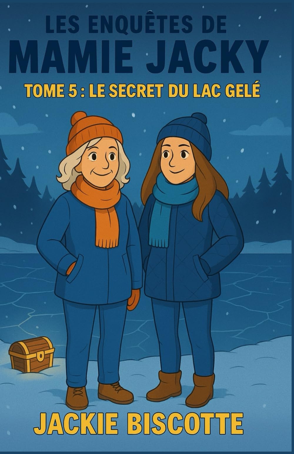 Les Enquêtes de Mamie Jacky – Tome 5 : Le Secret du Lac Gelé: Un cosy mystery hivernal tendre, drôle et captivant book