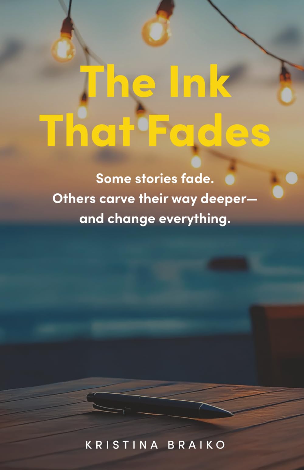 The Ink That Fades: Some stories fade. Others carve their way deeper— and change everything. book