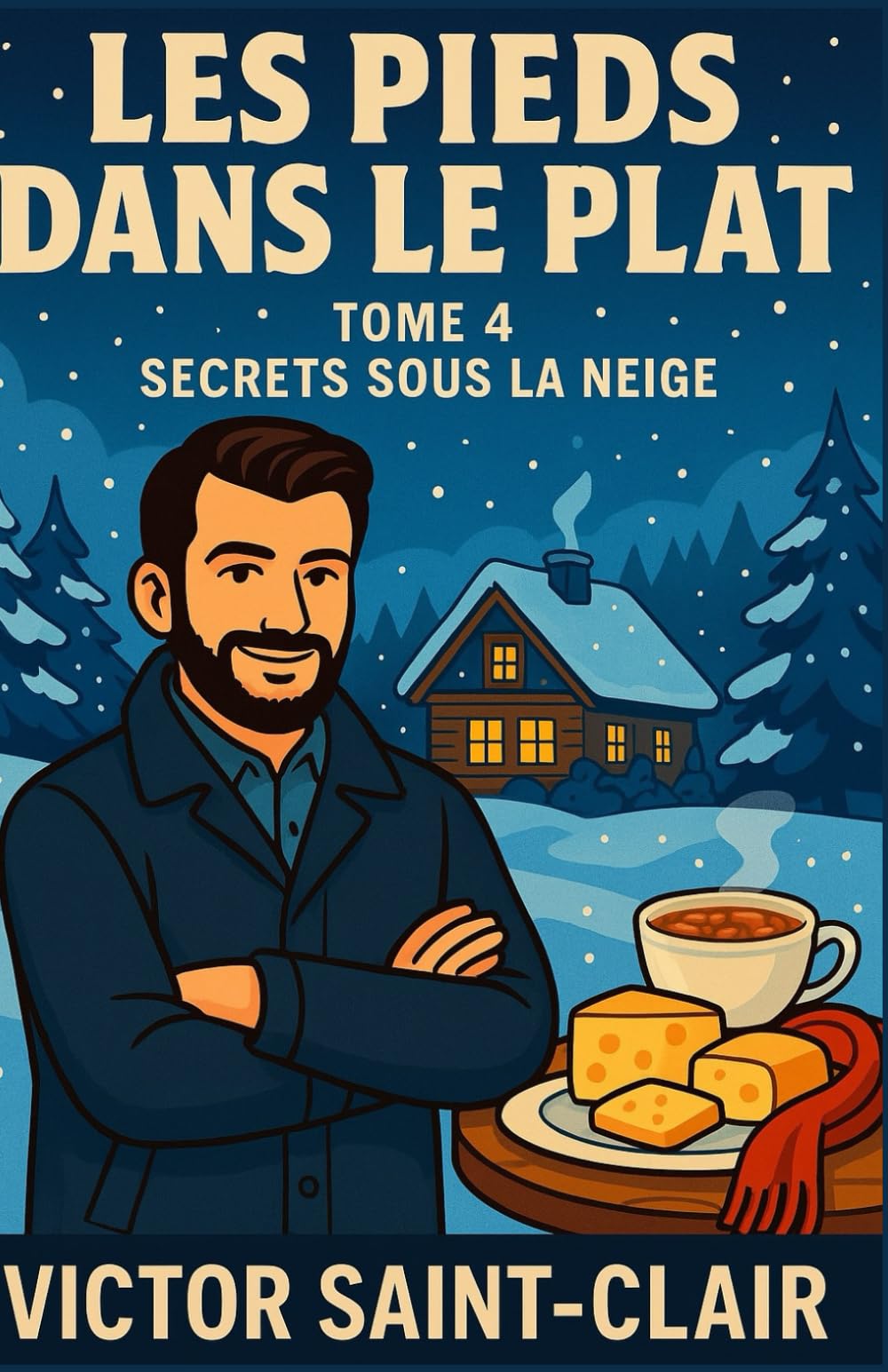 Les Pieds dans le Plat Tome 4 : Secrets sous la Neige: Un cosy mystery culinaire au cœur d’un hiver plein de secrets book