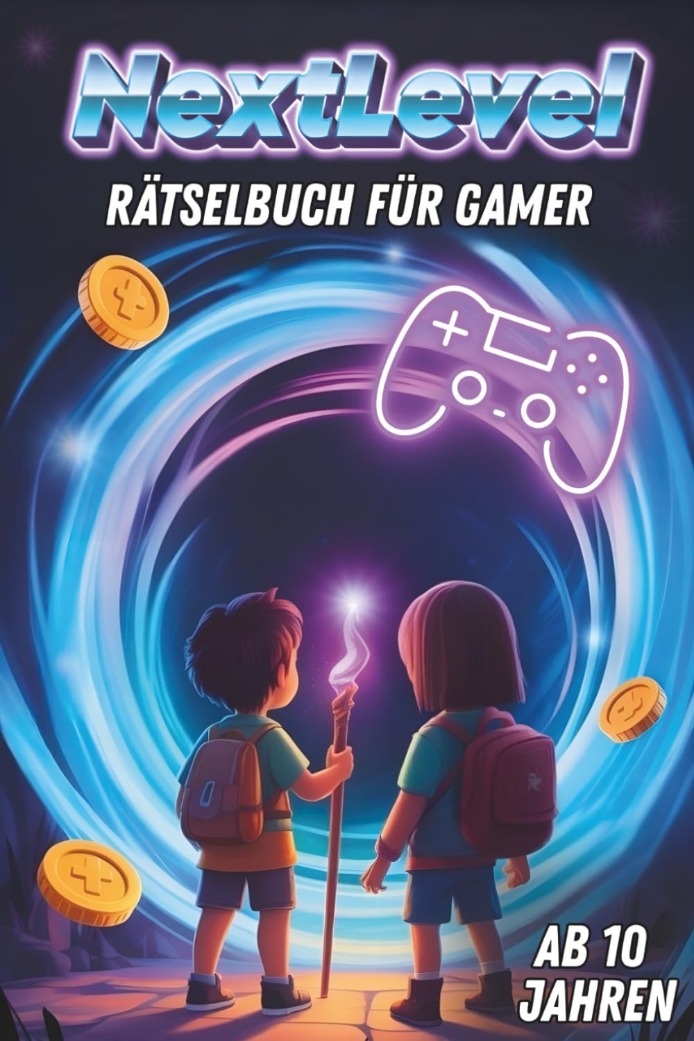 NextLevel: Rätselbuch für Gamer ab 10 Jahre - Beliebtes Geschenk für Kinder Parents & Children