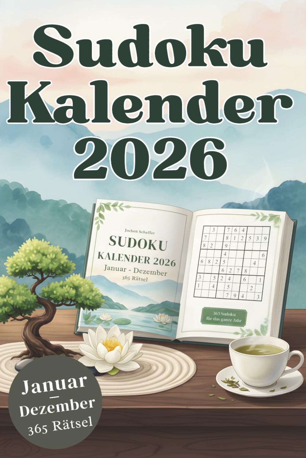 Sudoku Kalender 2026: 365 Tage Denktraining für Erwachsene Leisure & Fun
