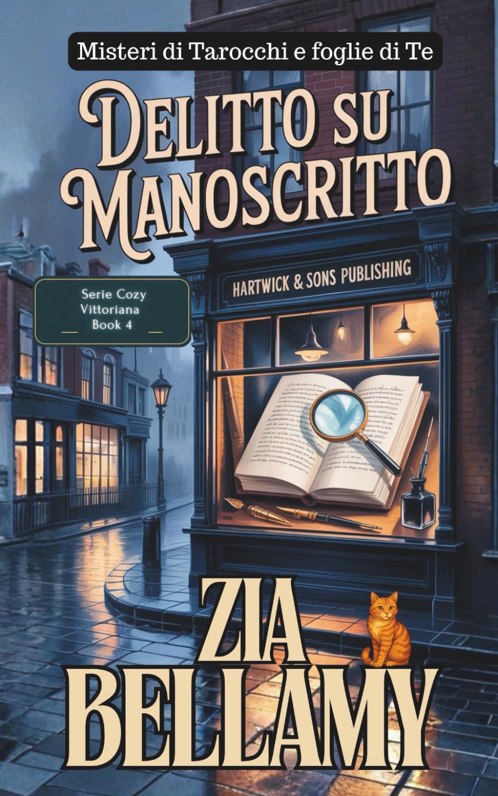 DELITTO SU MANOSCRITTO: Un Cozy Mystery Vittoriano Crime & Thrillers