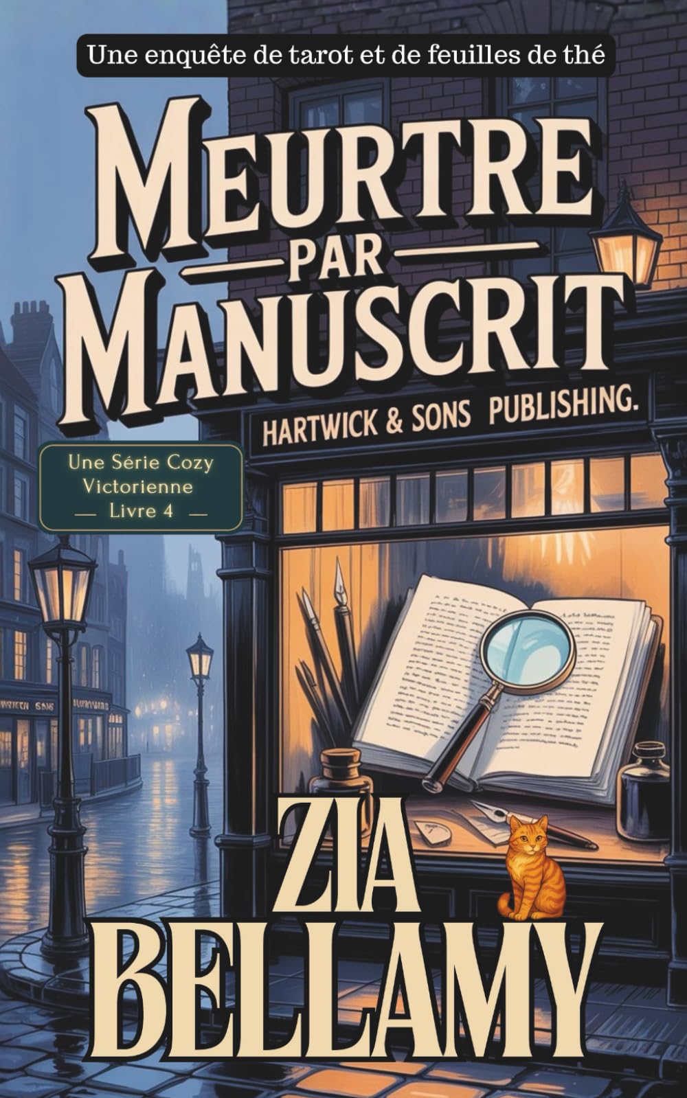 Muerte Par Manuscrit: Un Cozy Mystery Victorien book