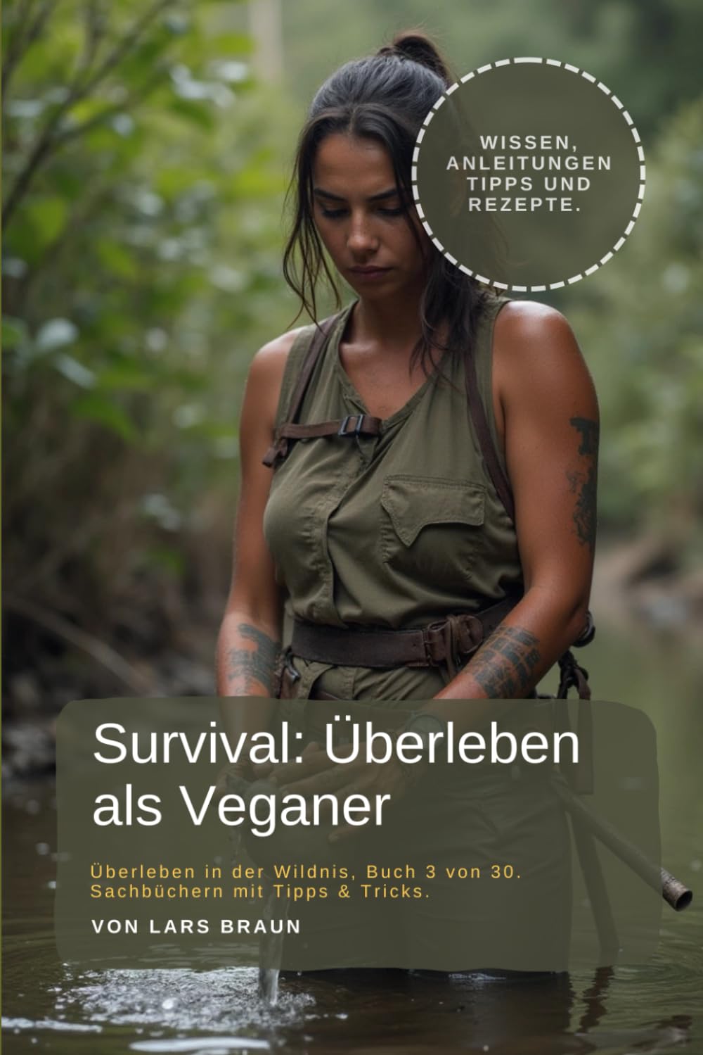 Survival Überleben als Veganer: Überleben in der Wildnis, Buch 3 von 14. Sachbüchern mit Tipps & Tricks. (Komplette Serie Survival, Band 19) Lifestyle