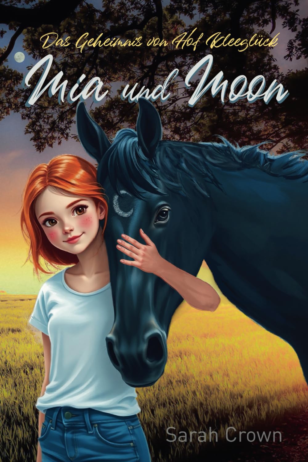 Mia und Moon - Das Geheimnis von Hof Kleeglück: Pferdebuch für Mädchen ab 8 / Ein tolles Geschenk für jene, die Reitstiefel, Chaps, Sattel, Striegel, ... lieben - Pony-Freunde sind auch willkommen! Manga