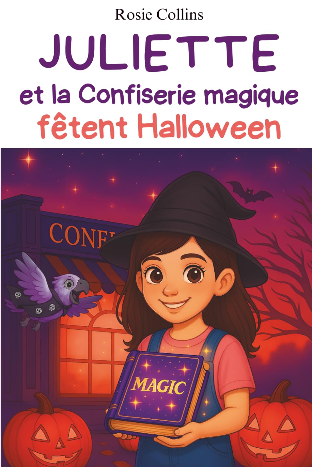 Juliette et la confiserie magique fêtent Halloween book