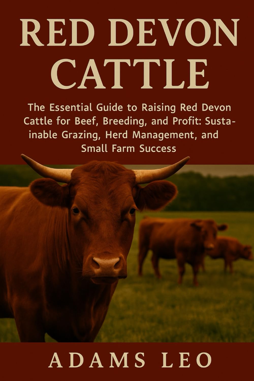 Red Devon Cattle: The Essential Guide To Raising Red Devon Cattle For Beef, Breeding, And Profit: Sustainable Grazing, Herd Management, And Small Farm Success Books