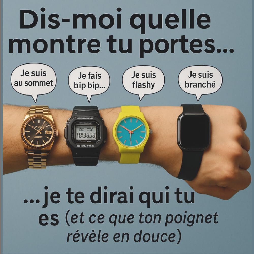 Dis-moi quelle montre tu portes… je te dirai qui tu es: « Le guide (pas du tout sérieux) pour percer le mystère des poignets » book