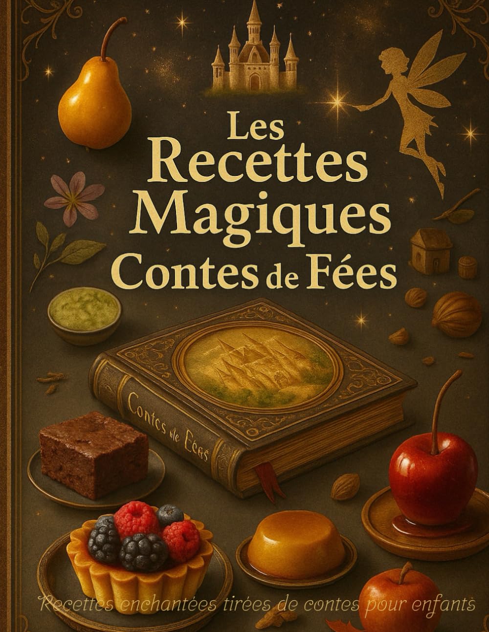 Les recettes magiques des contes de Fées. Recettes enchantées tirées de contes pour enfants: Desserts féeriques, potions enchantées et plats gourmands inspirés des contes classiques book