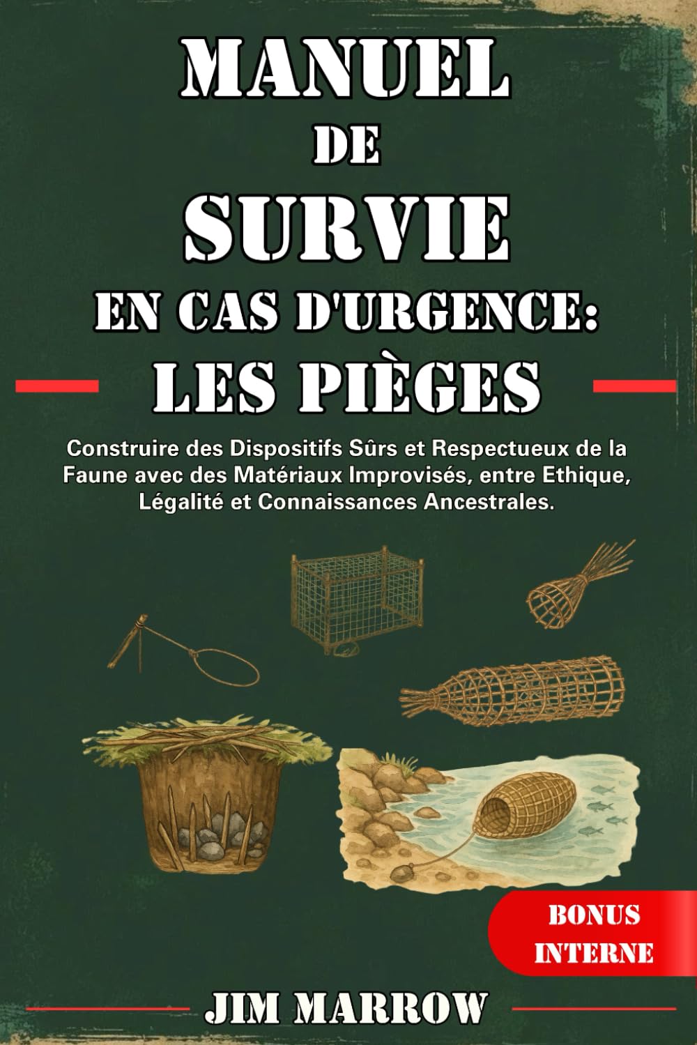 Manuel de Survie en cas d'Urgence : les Pièges: Construire des Dispositifs Sûrs et Respectueux de la Faune avec des Matériaux Improvisés, entre Ethique, Légalité et Connaissances Ancestrales. book