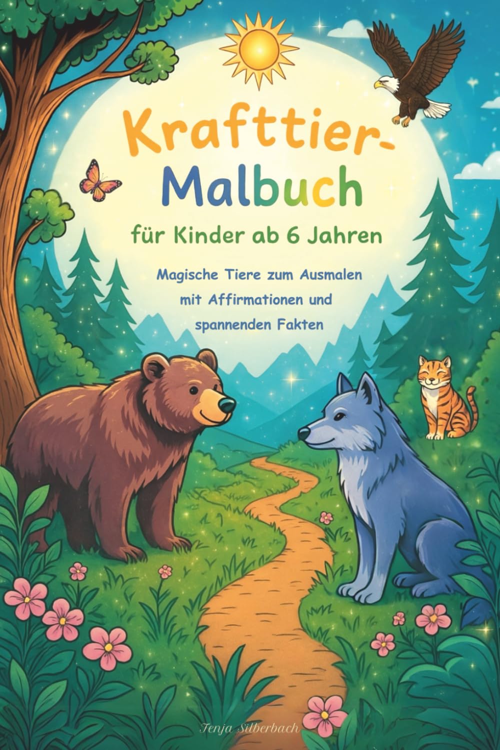 Krafttier-Malbuch für Kinder ab 6 Jahren: Magische Tiere zum Ausmalen mit Affirmationen und spannenden Fakten Garden & Plants