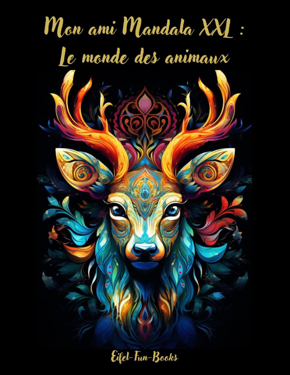 "Mon ami Mandala XXL : Le monde des animaux": Livre de coloriage pour adultes avec 85 pages à colorier | à partir de 8 ans | grand format | Détente et soulagement du stress book