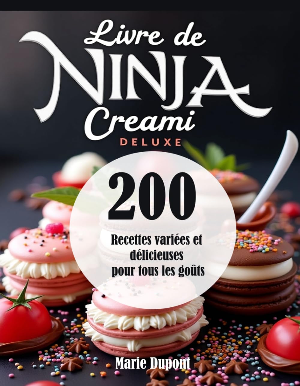 Livre de NINJA CREAMi DELUXE: 200 Recettes variées et délicieuses pour tous les goûts book