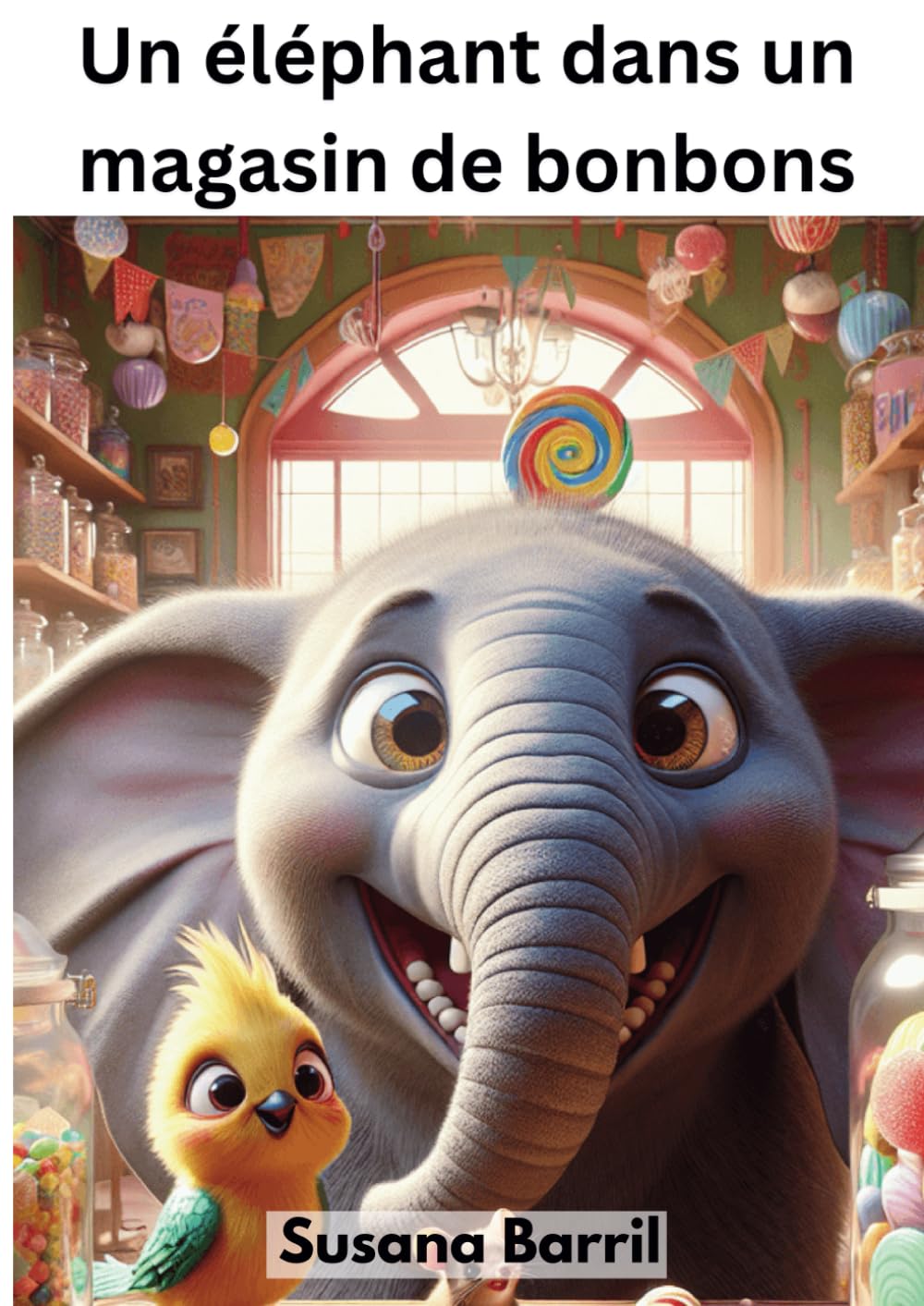 Un éléphant dans un magasin de bonbons book