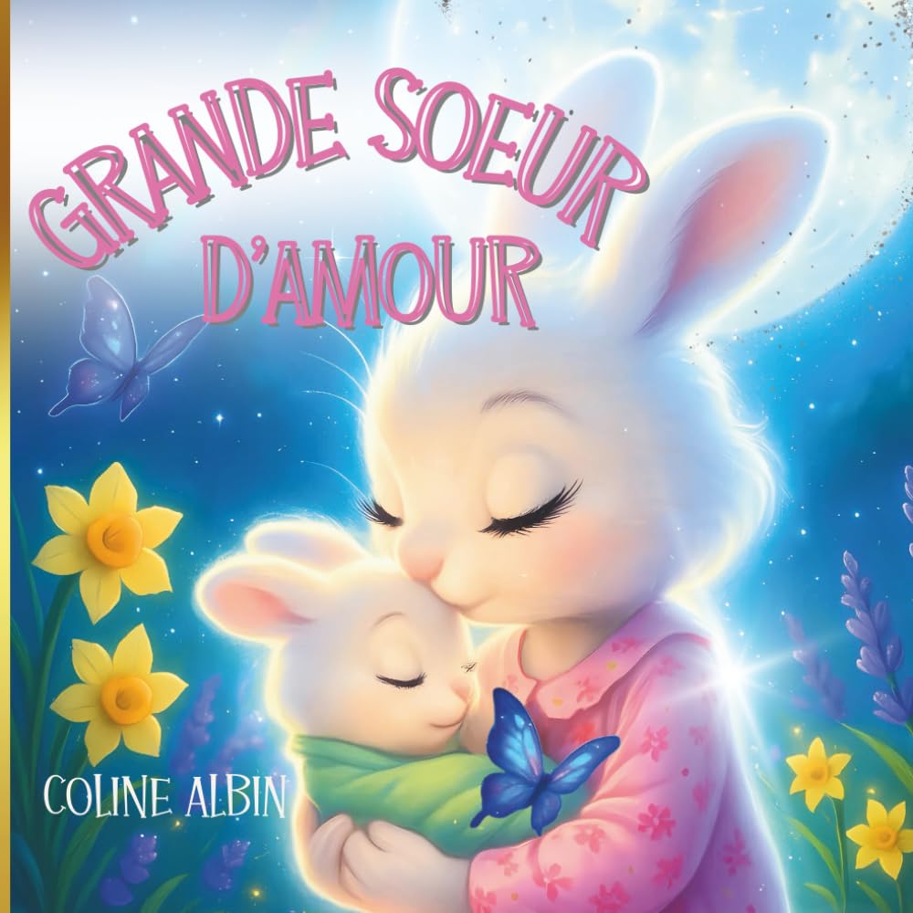 Grande Soeur d'Amour, Album Jeunesse: Un livre magique pour rassurer, valoriser et faire briller le cœur des petites filles qui vont devenir grandes ... d'un second ou deuxième bébé, enfant book