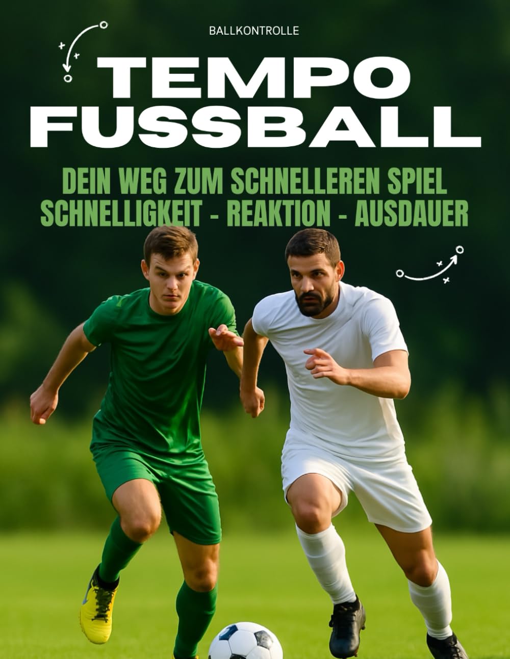 TempoFußball: Dein Weg zum schnelleren Spiel – Schnelligkeit, Reaktion, Ausdauer: Offensiv- & Defensivspiel Leisure, Home & Garden