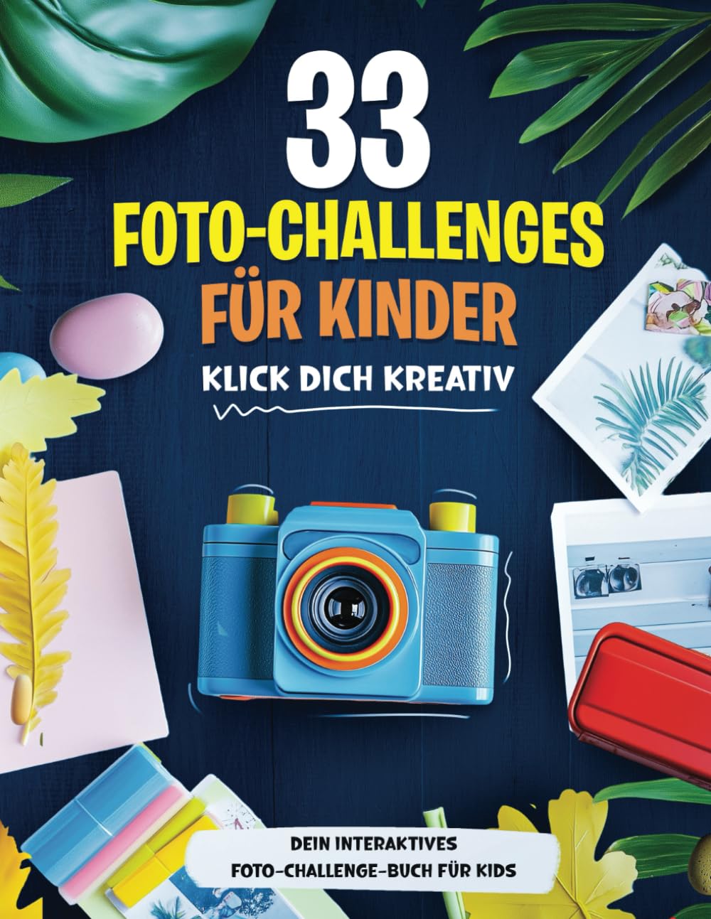 33 Foto-Challenges für Kinder: „Klick dich kreativ“ – Dein interaktives Foto-Challenge-Buch für Kids & Teens Photography