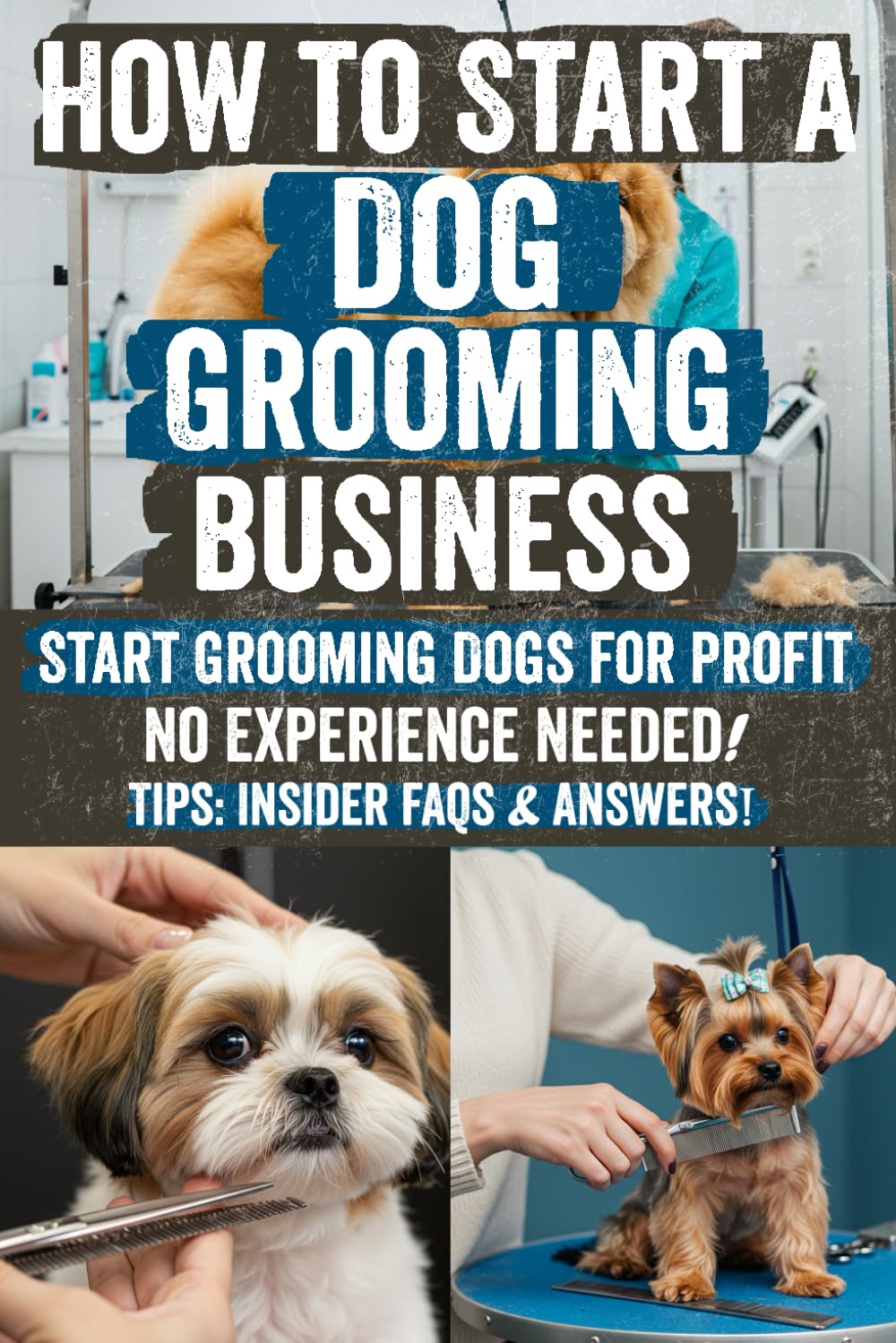 How to Start a Dog Grooming Business: Step-by-Step Guide with Proven Strategies, Checklists & Insider Tips to Launch, Grow & Profit from Your Dream ... & Turn Your Passion into Lasting Success! book