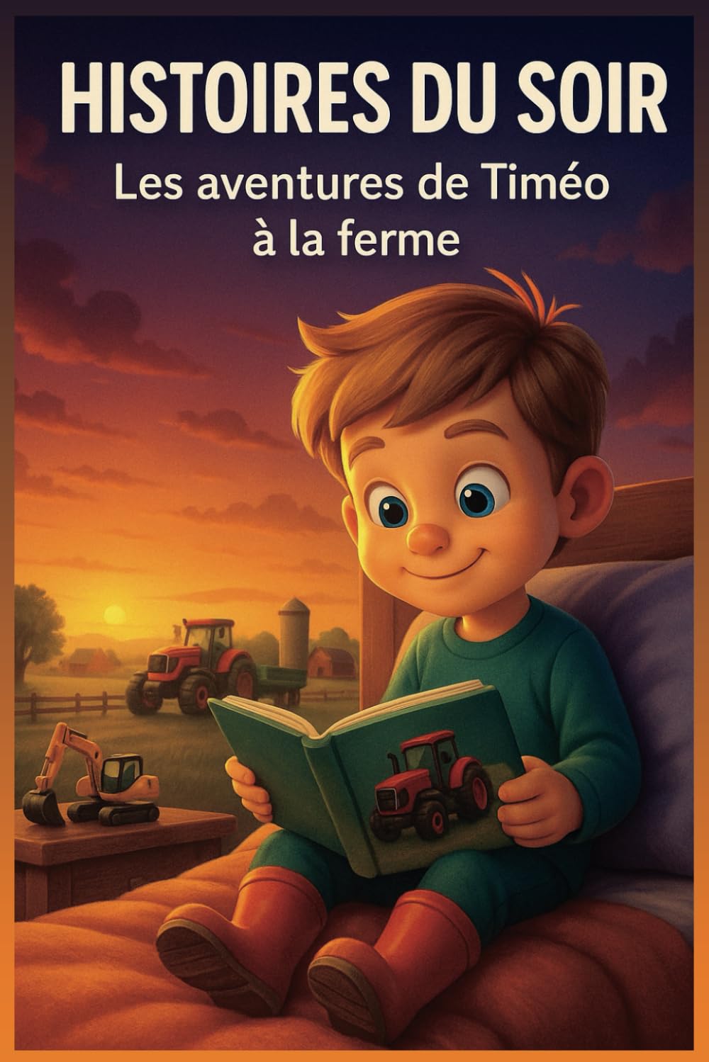Histoires du soir: 10 histoires illustrées qui raconte les incroyables aventure de Timéo à la ferme. Livre pour les enfants dès 2ans. Tome 1 book