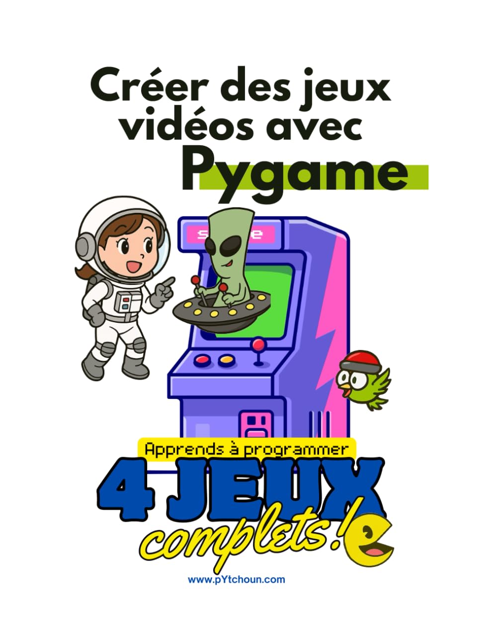 Créer des jeux vidéos avec Pygame book