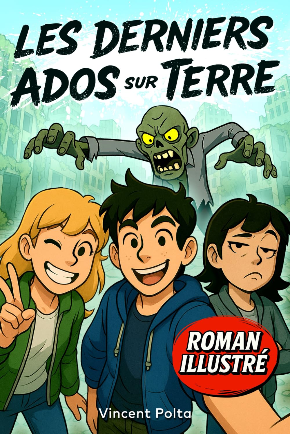 LES DERNIERS ADOS SUR TERRE: Un Roman Illustré d'Aventure et de Zombies ! Livre pour Garçon et Fille de 12 à 17 ans Books