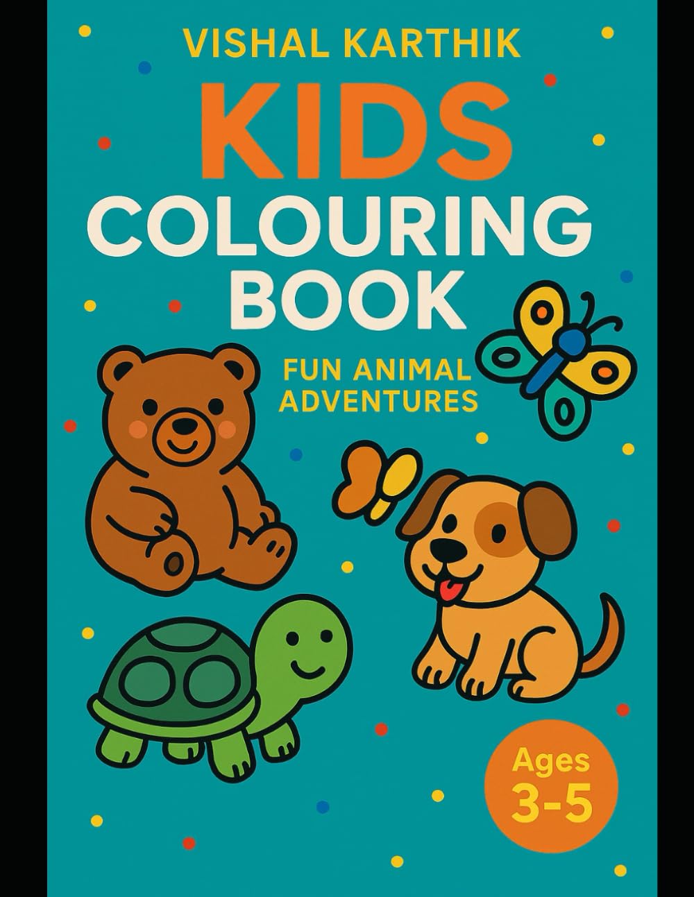 Fun Animal Adventures: A Colouring Book for Ages 3–5 Tiptoi & Games