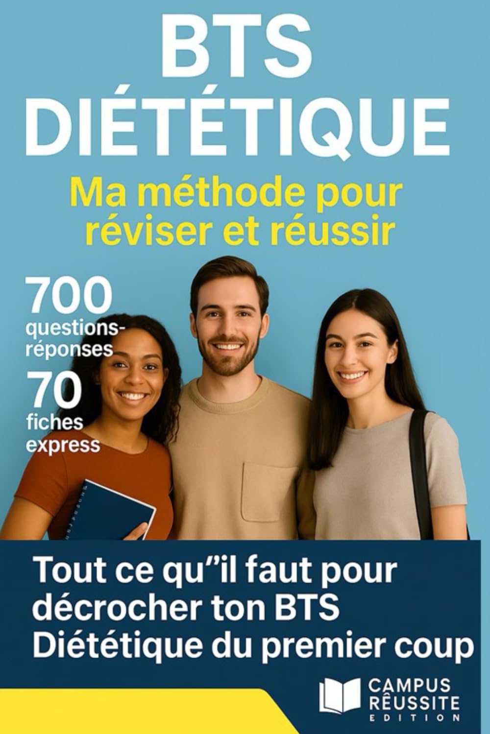 BTS Diététique 700 questions réponses, 70 fiches express:: tout ce qu'il faut pour décrocher ton BTS Diététique du premier coup book