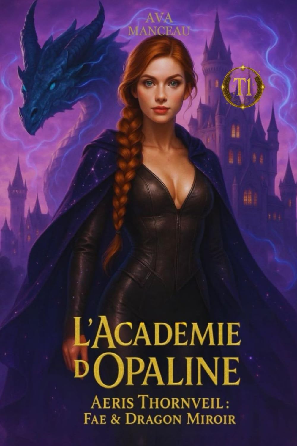 L'academie d'Opaline T1: Aeris Thornveil : Fae et dragon miroir book