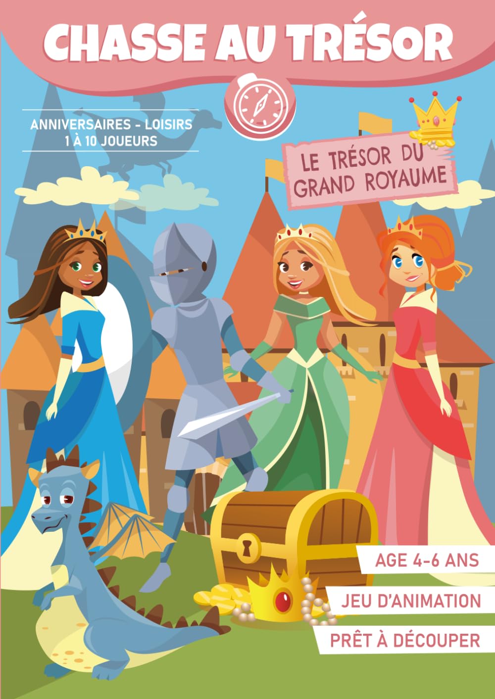 Chasse au Trésor des Princesses (4 à 6 ans)｜Livre-jeu Anniversaire et Loisirs Thème Princesse: Cahier d'Animation Magie Prêt à Jouer ! book
