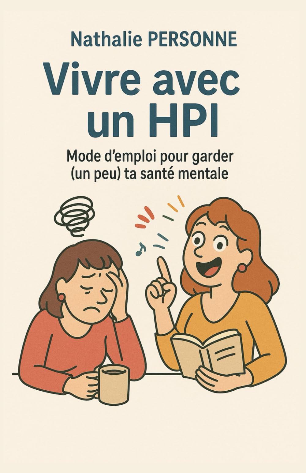 Vivre avec un HPI – Mode d’emploi pour garder (un peu) ta santé mentale: Tu vis avec un HPI ? Ce livre est ton kit de survie. Humour, vérités crues, amour et mini burn-out inclus. book