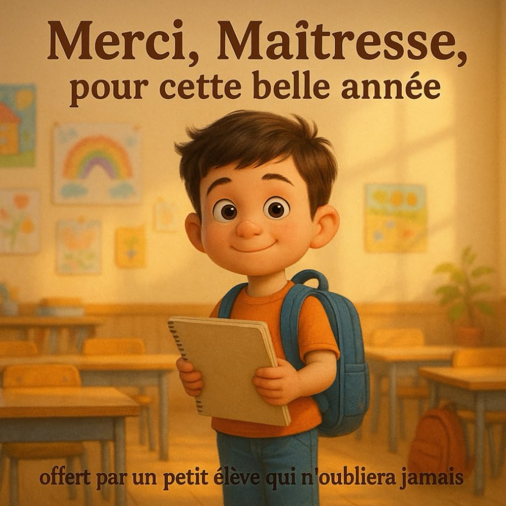 Merci, Maitresse, pour cette belle année: offert par un petit élève qui n'oubliera jamais book