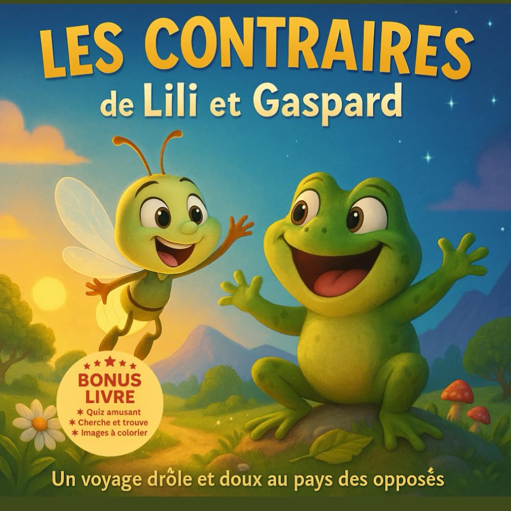 Les Contraires de Lili et Gaspard: Un voyage drôle et doux au pays des opposés book