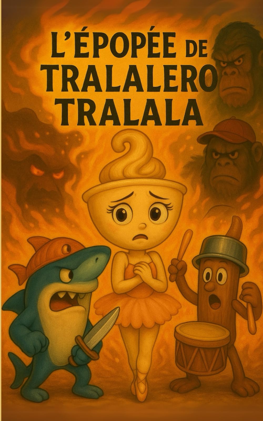 L'épopée de Tralalero Tralala: La menace Brr Brr Patapim book