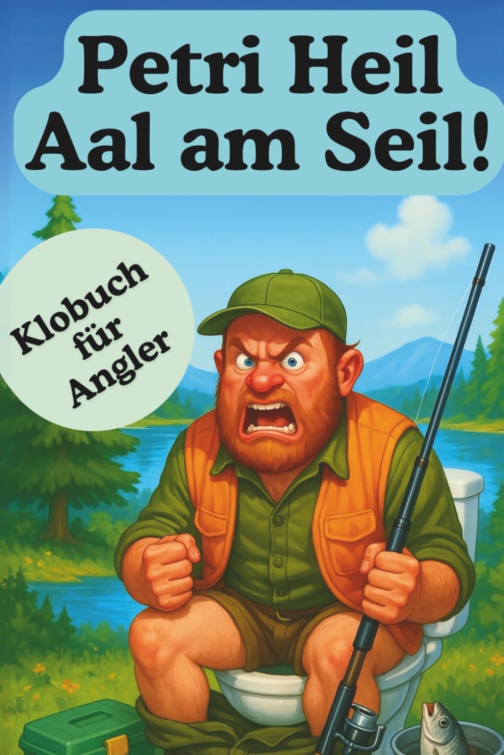 Petri Heil Aal am Seil! Über 160 Lacher, Legenden und schlaue Erkenntnisse: Das ultimative Klobuch für jeden Petrijünger mit Humor! | Klobuch für Angler Humour & Satire