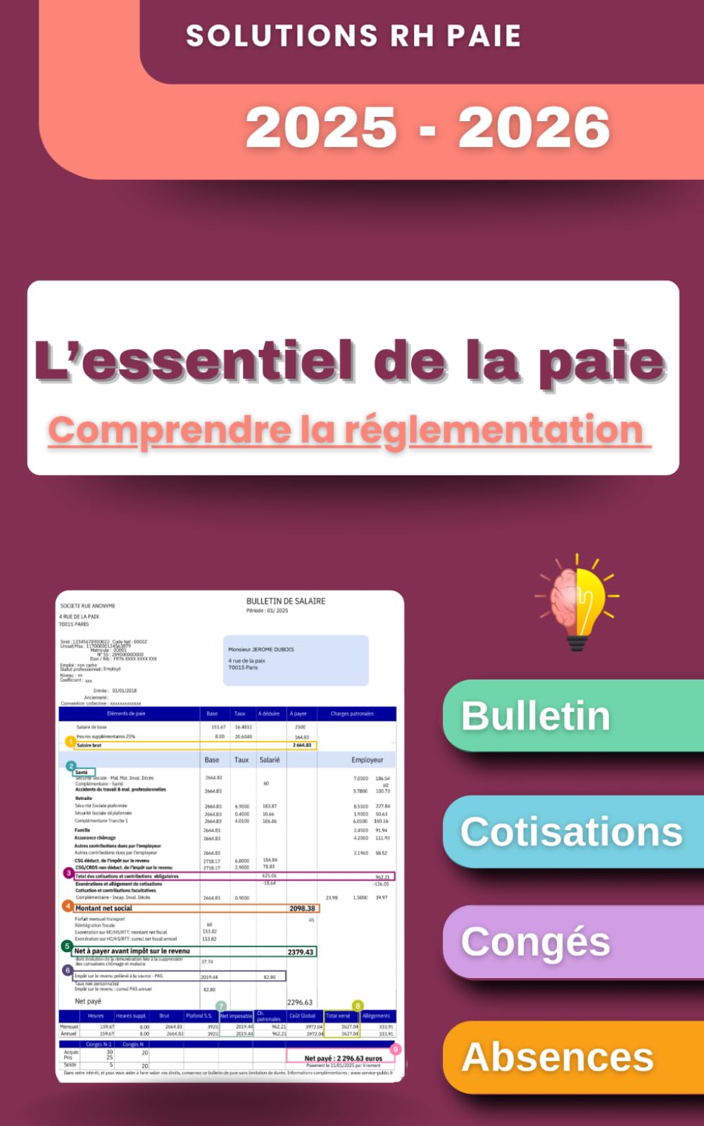 L’essentiel de la paie : Comprendre la réglementation: Aide mémoire RH-Paie Law