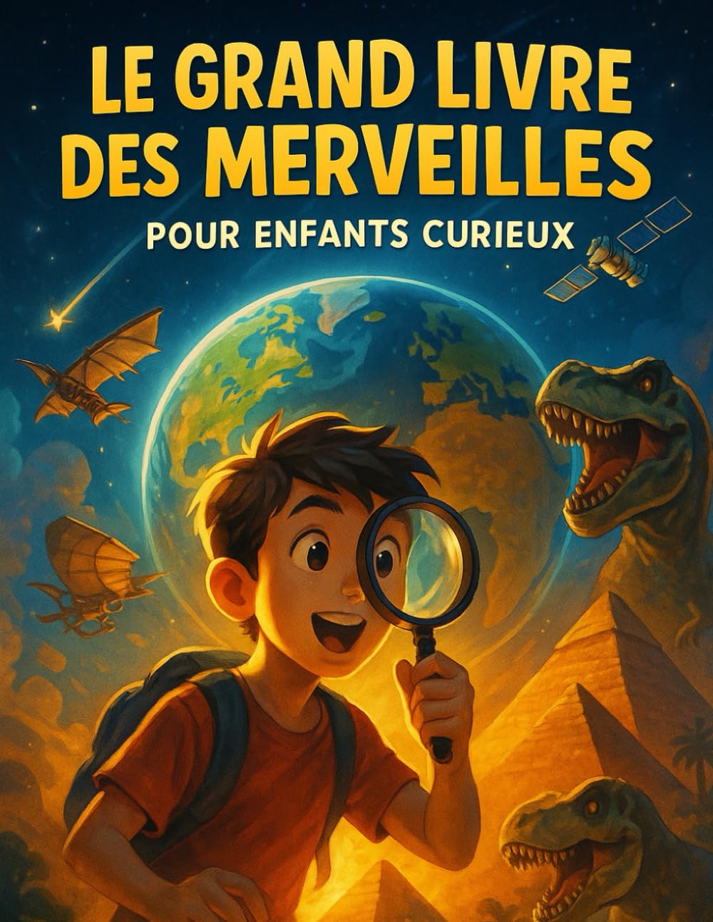 Le Grand Livre Des Merveilles Pour Enfants Curieux: faits incroyables et culture générale, une encyclopédie illustrée d’animaux extraordinaires, ... et phénomènes naturels pour enfants 8‑12ans book