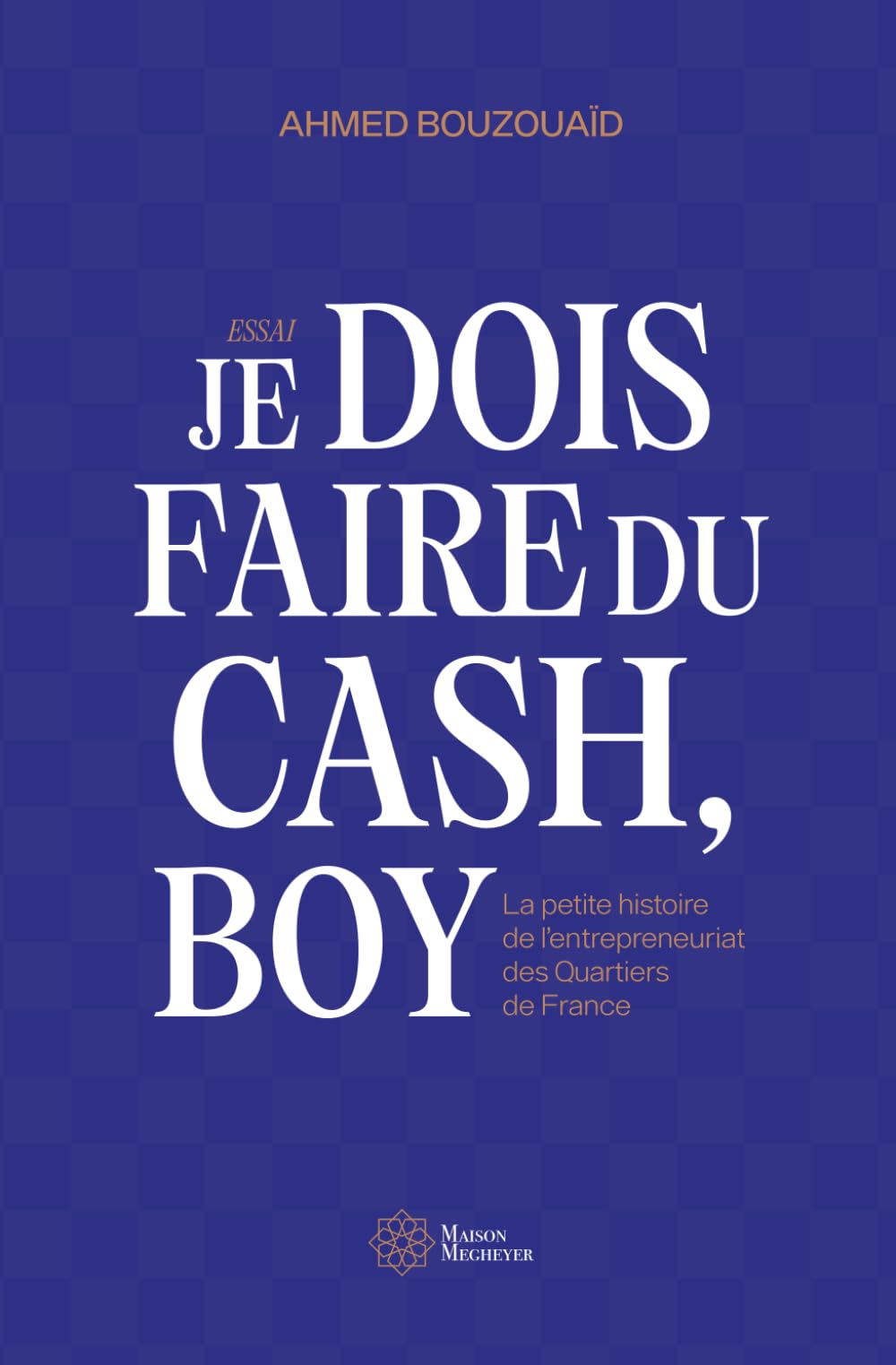 Je dois faire cash du, boy: La petite histoire de l'entreprenariat des Quartiers de France Social Sciences