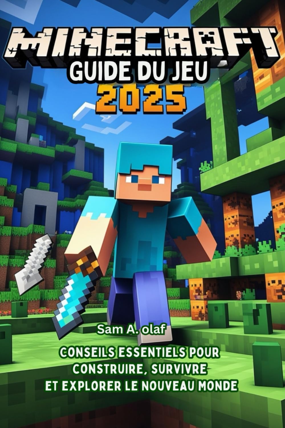 Guide du jeu Minecraft 2025: Conseils essentiels pour construire, survivre et explorer le Nouveau Monde book