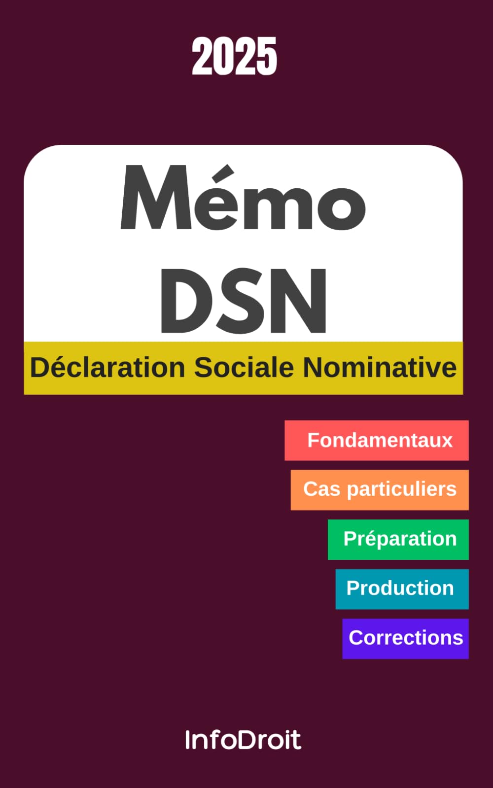 Mémo DSN: Guide Pratique de la Déclaration Sociale Nominative pour Paie, Cotisations book