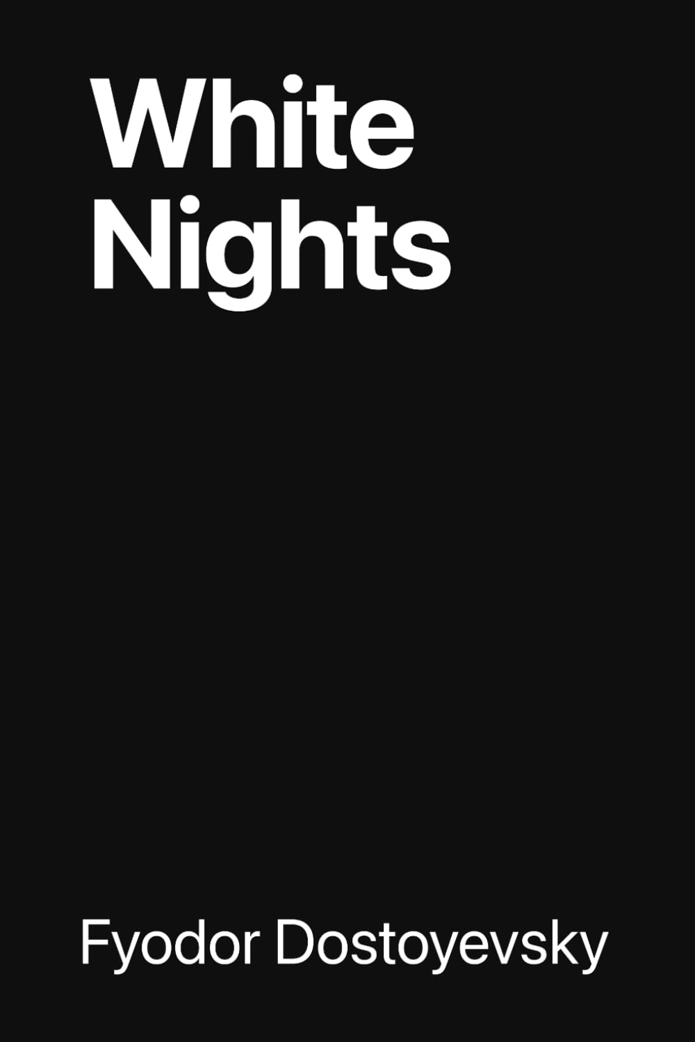 White Nights: A Heartfelt Journey Through Longing and Hope book