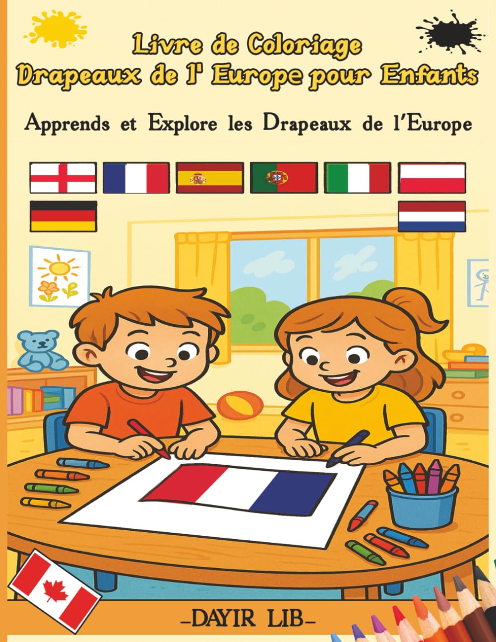 Livre de coloriage Drapeaux de l'Europe pour Enfants: Apprends et Explore les Drapeaux de l'Europe book