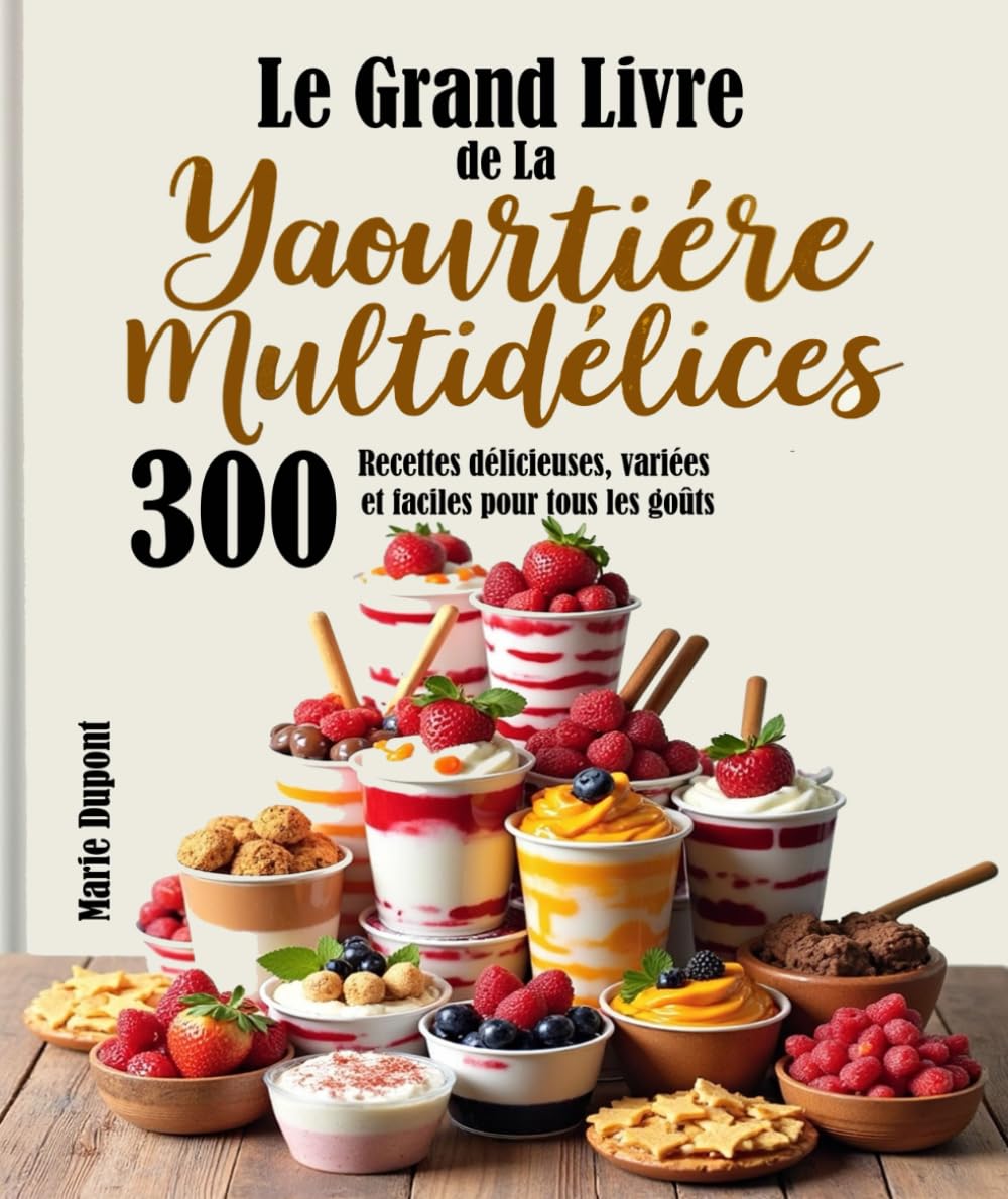 Le Grand Livre de La Yaourtière Multidélices: 300 Recettes délicieuses, variées et faciles pour tous les goûts book