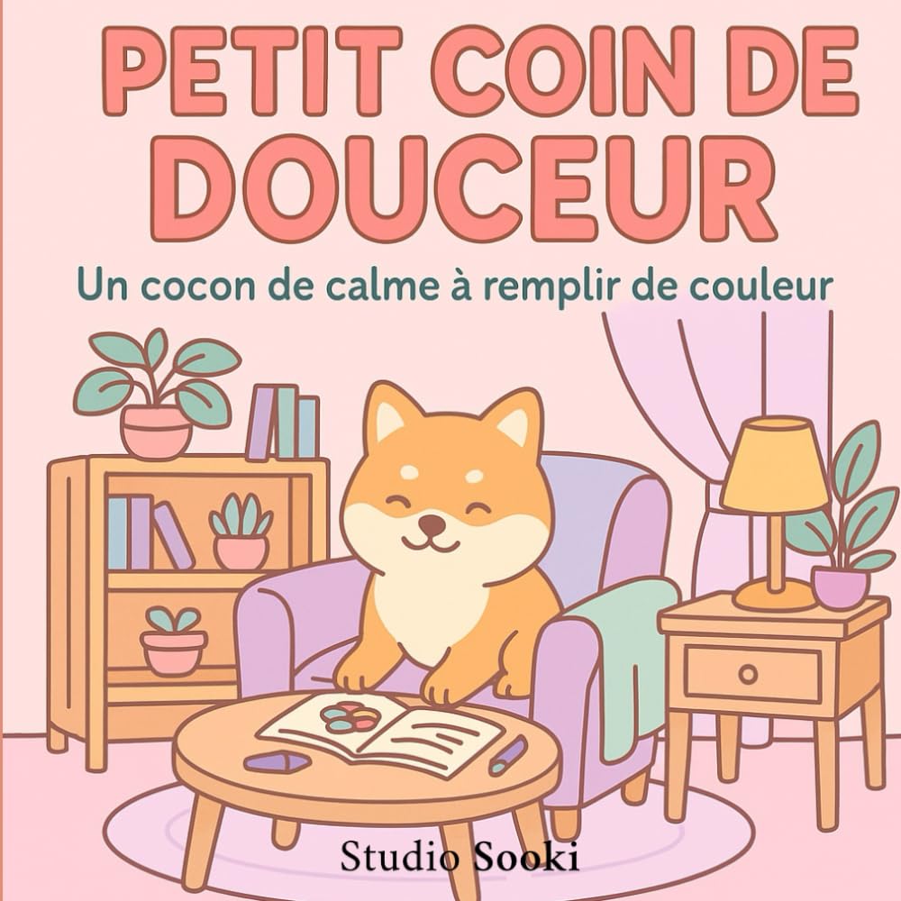Petit Coin de Douceur: Coloriage pour Adultes et Ados, Des Designs Cozy et Cocooning, de la Détente et du Bien-être pour un réconfort chaleureux book